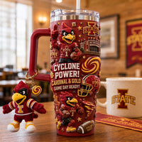 Iowa State Cyclone Dazzle 40oz Tumbler