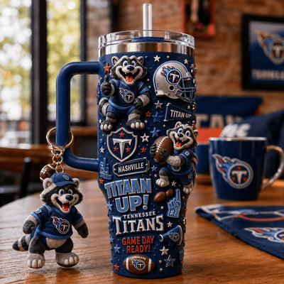 Tennessee Titan Football Starry 40oz Tumbler