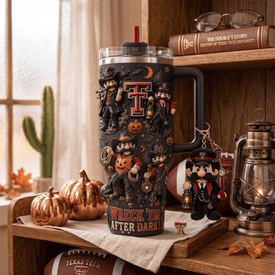 Lubbock Red Raider Bling 40oz Tumbler