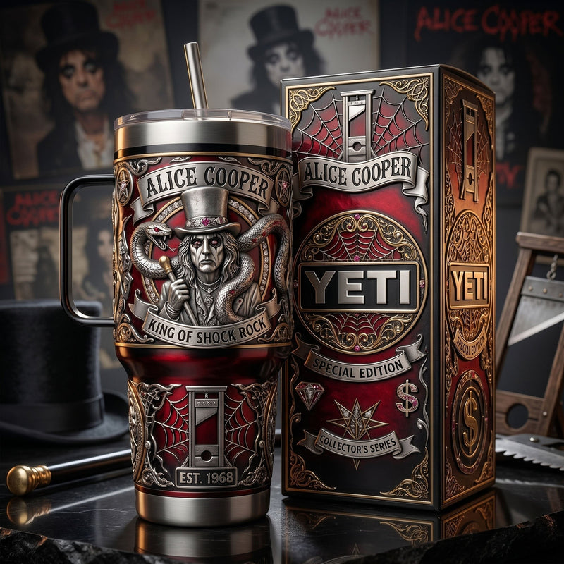 Shock Rock Bling 40oz Tumbler