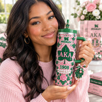 Pink and Green Sisterhood Glam 40oz Tumbler