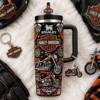 Open Road Motorcycle Bling 40oz Tumbler