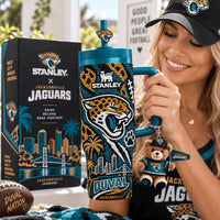 Jacksonville Football Glam 40oz Tumbler