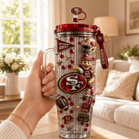 San Francisco Football Starry 40oz Tumbler