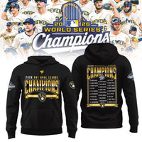Milwaukee Black Glove Baseball Hoodie