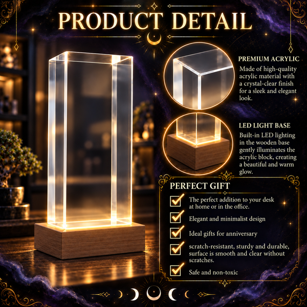 Sewer Clown Story Cube Resin Lamp - Product Detail
