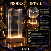 Elm Street Story Cube Resin Lamp