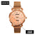 Custom Wrist Watches For Ladies - Elegant Peach Dial - Rose Gold Watches For Ladies