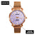Custom Wrist Watches For Ladies - Opulent Violet Dial - Rose Gold Watches For Ladies