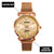 Custom Wrist Watches For Ladies - Champagne Gold Dial - Rose Gold Watches For Ladies
