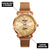 Custom Wrist Watches For Ladies - Champagne Gold Dial - Rose Gold Watches For Ladies
