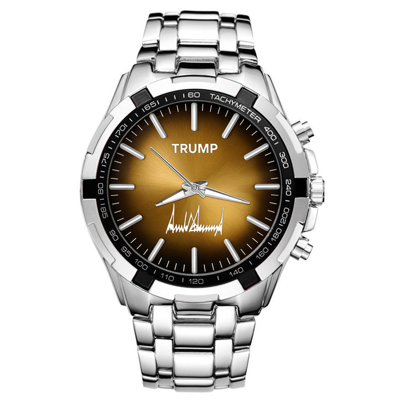 TRUMP  Stainless steel - Bronze Sunburst Dial