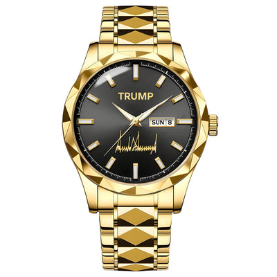 TRUMP Watch 2026 Luxury Gold – Signature Black Dial