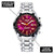 Custom Wrist Watches For Men - Galaxy Purple Dial