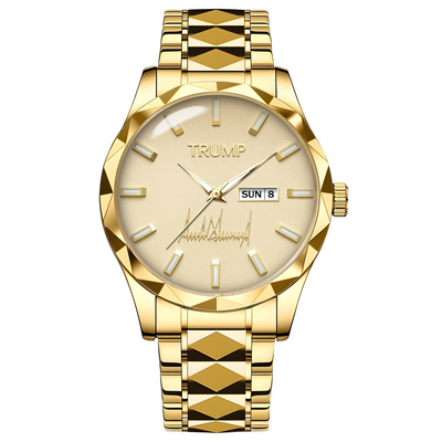 TRUMP Watch 2026 Luxury Gold – Signature Champagne Dial