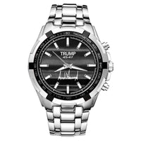 TRUMP Watch 45 - 47 Stainless steel - Silver Smoke Dial