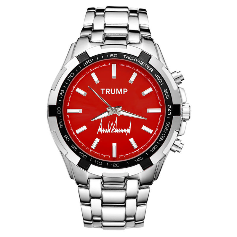 TRUMP Watch Stainless steel - Royal Red Dial