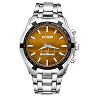 TRUMP Watch Stainless steel - Golden Amber Dial