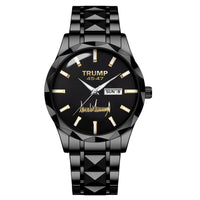 TRUMP 45-47 Watch 2026 Luxury Black – Signature Gold Dial
