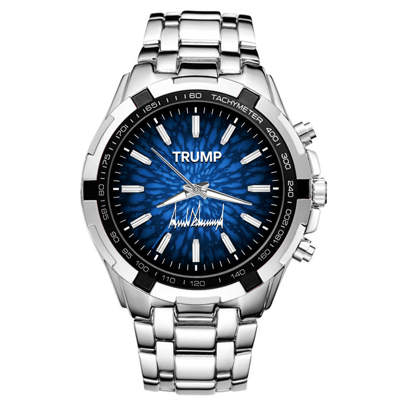 TRUMP Watch Stainless Steel – Blue Radiance Dial