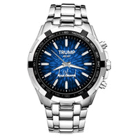 TRUMP Watch 45 – 47 Stainless Steel – Blue Radiance Dial