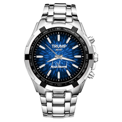 TRUMP Watch 45 – 47 Stainless Steel – Blue Radiance Dial