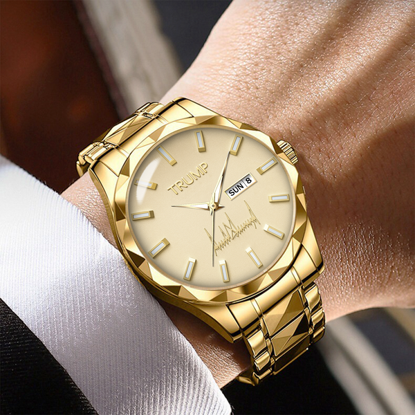 TRUMP Watch 2026 Luxury Gold – Signature Champagne Dial