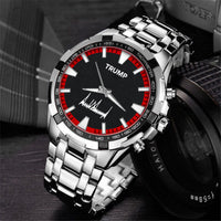 TRUMP Watch  Stainless steel - Black & Red Racing Dial