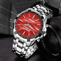 TRUMP Watch Stainless steel - Red Marble Dial