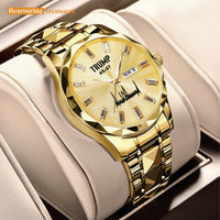 TRUMP 45-47 Watch 2026 Luxury Gold - Champagne Gold Dial