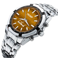 TRUMP Watch Stainless steel - Golden Amber Dial