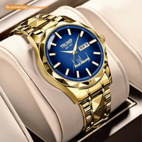 TRUMP 45-47 Watch 2026 Silver Blue Dial - Luxury Gold Timepiece for Men