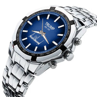 TRUMP Watch 45 - 47 Stainless steel - Royal Blue Dial