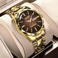 TRUMP Watch 2026 Luxury Gold – Signature Coffee Brown Dial
