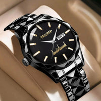 TRUMP Watch 2026 Luxury Black – Signature Gold Dial