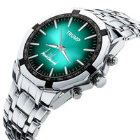 TRUMP Watch Stainless steel - Aqua Sunburst Dial
