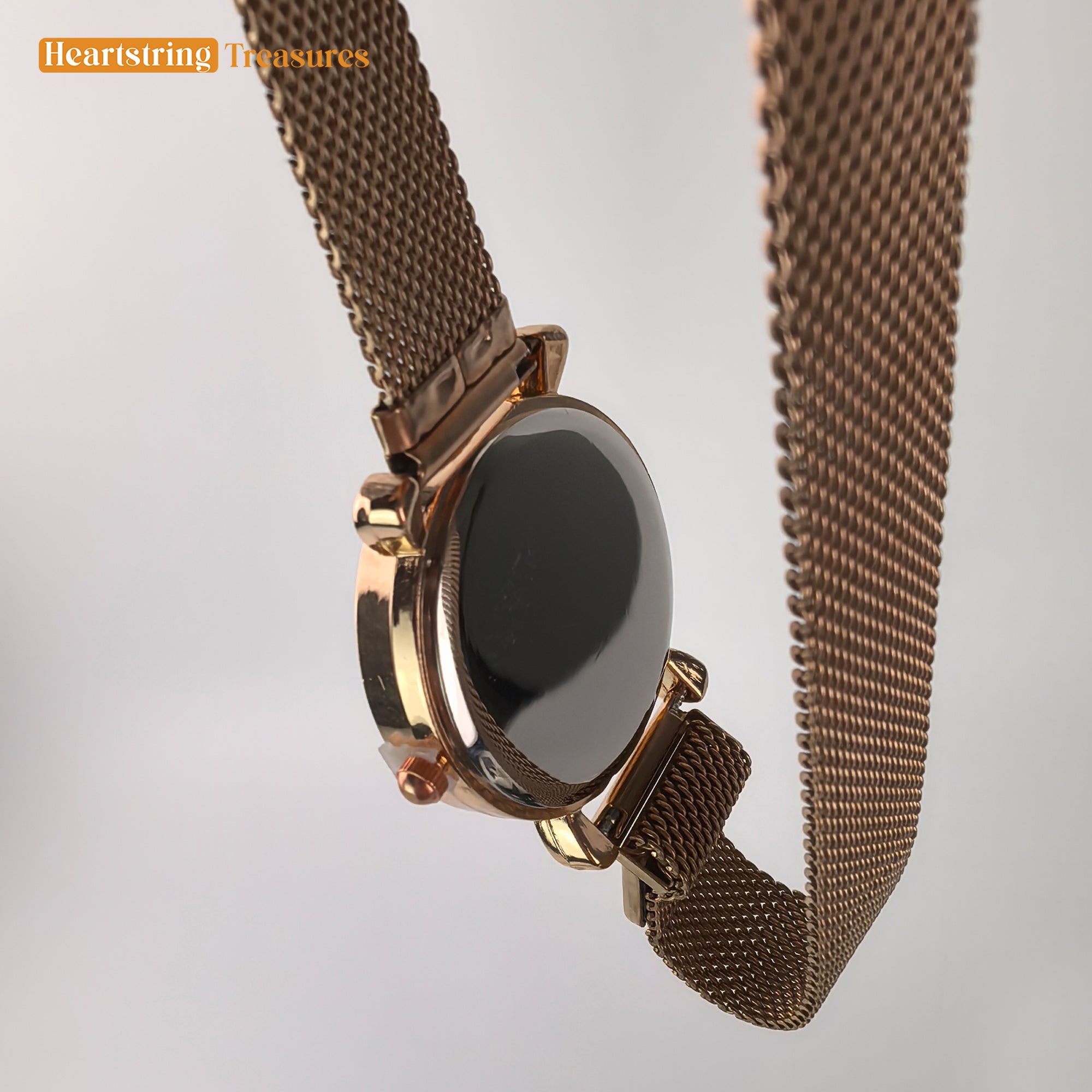 TRUMP Watch 2025 Luxury Gold – Rose-Tinted White Dial – Gold Watch for Women