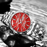 TRUMP Watch 45 – 47 Stainless Steel – Scarlet Wave Dial