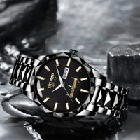 TRUMP 45-47 Watch 2026 Luxury Black – Signature Gold Dial
