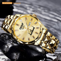 TRUMP 45-47 Watch 2026 Luxury Gold - Champagne Gold Dial