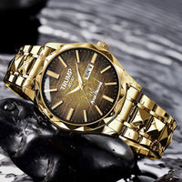 TRUMP 45-47 Watch 2026 Luxury Gold – Signature Vintage Brown Dial