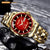 TRUMP Watch 2025 Gold Red Dial - Gold Watches for Men