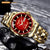 TRUMP 45-47 Watch 2025 Gold Red Dial - Gold Watches for Men