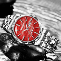 TRUMP Watch Stainless Steel – Scarlet Wave Dial