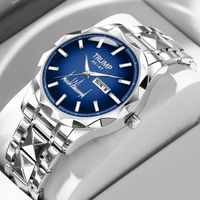 TRUMP 45-47 Watch 2026 Prestige – Steel Majesty Blue Dial – Watch for Men