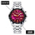 Custom Wrist Watches For Men - Galaxy Purple Dial