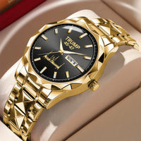 TRUMP 45-47 Watch 2026 Luxury Gold – Signature Black Dial