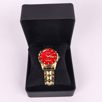 TRUMP Watch 2026 Premium Gold – Imperial Red Dial