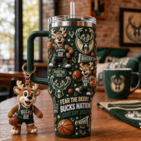 Milwaukee Basketball Gilded 40oz Tumbler