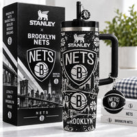 Brooklyn Basketball Dazzle 40oz Tumbler